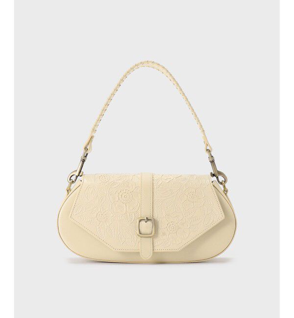 Carving Tribes「HandleCurveBag」|ハンドバッグ|エクリュ