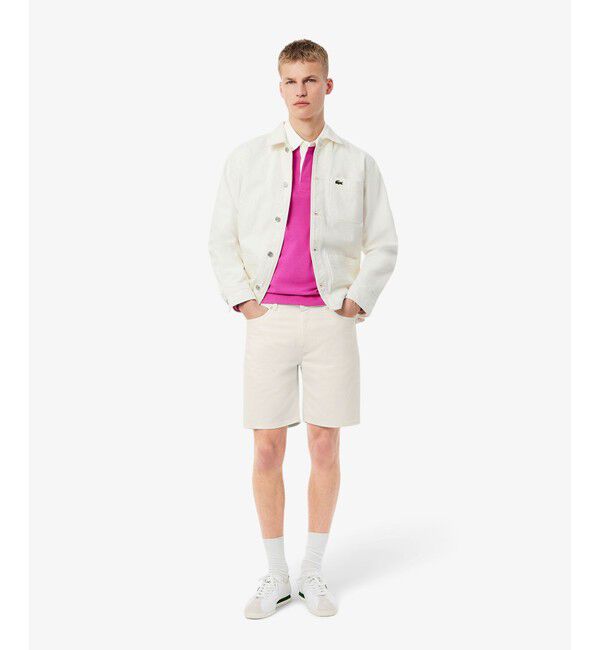 LACOSTE「ライトウォッシュドデニムショーツ」|その他|