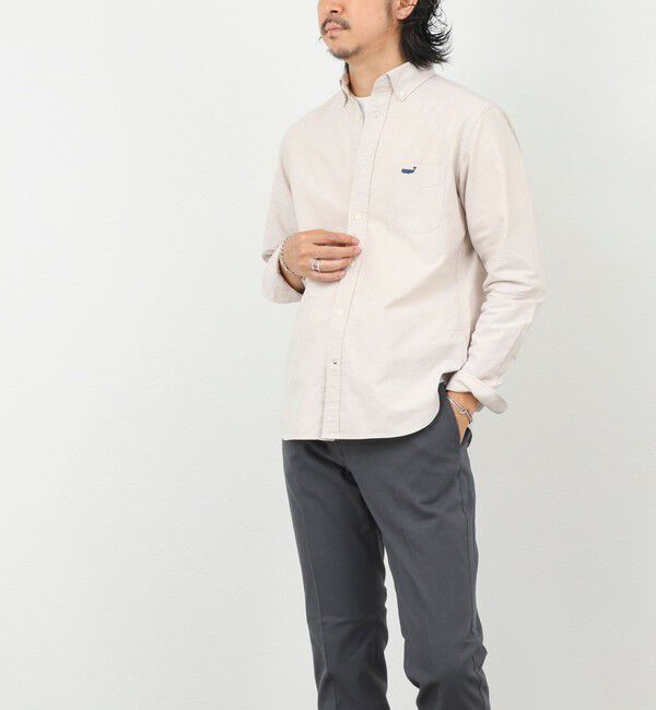 NOLLEY'S goodman「TRADITIONAL OX クジラBD ボタンダウンシャツ 26AW」|シャツ・ブラウス|