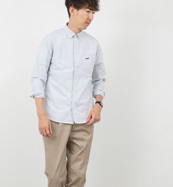 NOLLEY'S goodman「TRADITIONAL OX クジラBD ボタンダウンシャツ 26AW」|シャツ・ブラウス|