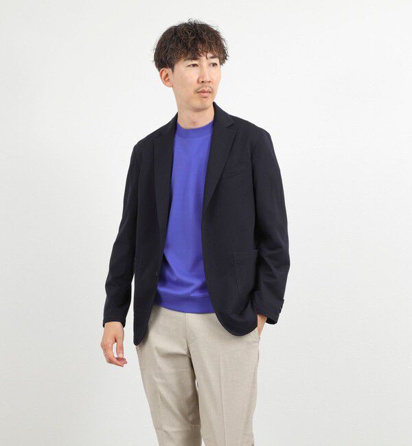 NOLLEY'S goodman「《ビジカジ対応》シルケットスムース ドレスTシャツ CN」|Tシャツ・カットソー|