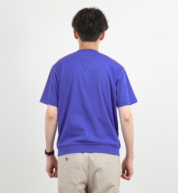 NOLLEY'S goodman「《ビジカジ対応》シルケットスムース ドレスTシャツ CN」|Tシャツ・カットソー|