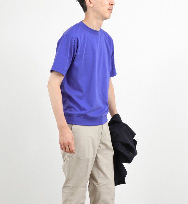 NOLLEY'S goodman「《ビジカジ対応》シルケットスムース ドレスTシャツ CN」|Tシャツ・カットソー|