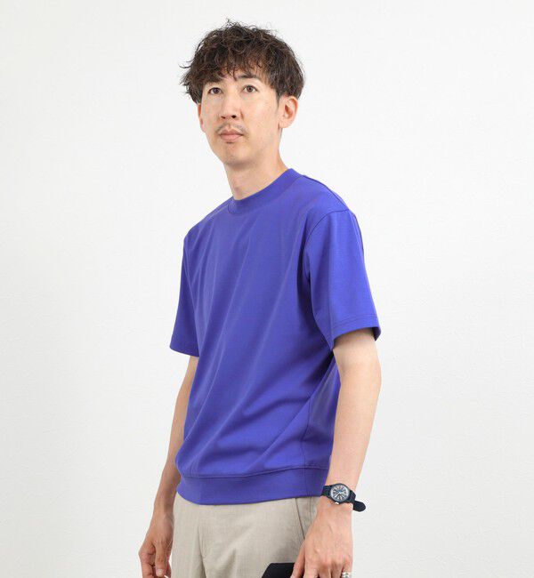 NOLLEY'S goodman「《ビジカジ対応》シルケットスムース ドレスTシャツ CN」|Tシャツ・カットソー|