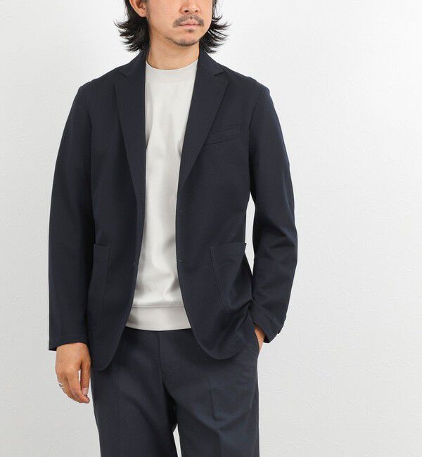 NOLLEY'S goodman「《ビジカジ対応》シルケットスムース ドレスTシャツ CN」|Tシャツ・カットソー|