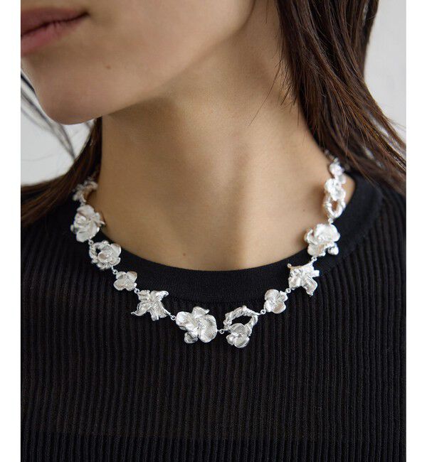 SALON adam et rope'「【J'aDoRe・一部店舗限定】【Completedworks（コンプリーテッドワークス）】motif necklace」|ネックレス|シルバー(93)