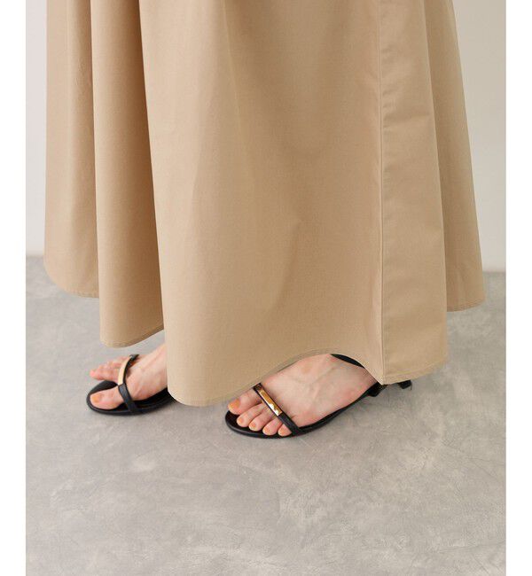 Rope&rsquo;Picnic「キーネック布帛ドッキングカットワンピース」|ワンピース|