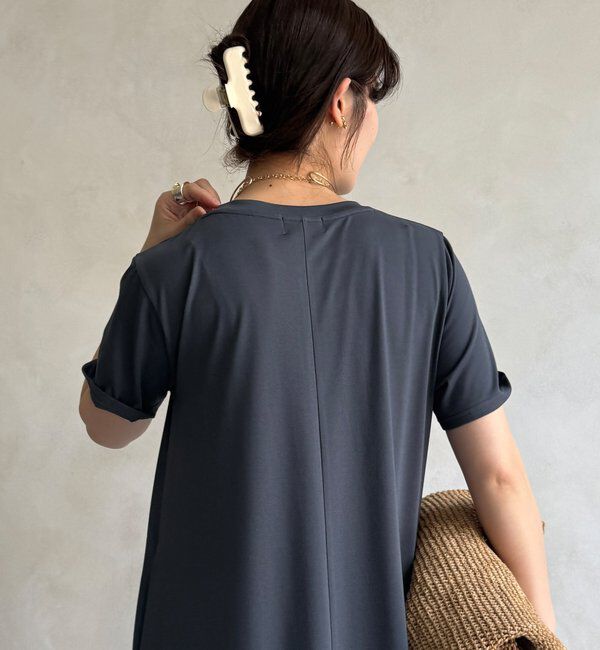  「【WEB限定】裾レースワンピース」|ワンピース|