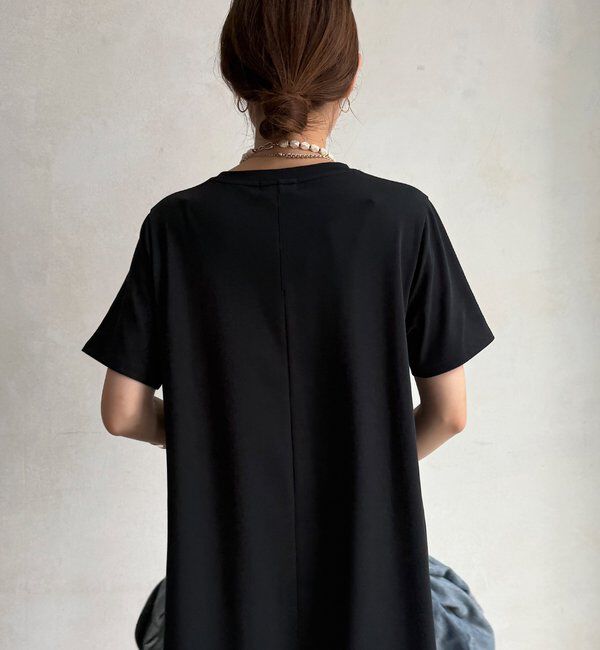  「【WEB限定】裾レースワンピース」|ワンピース|