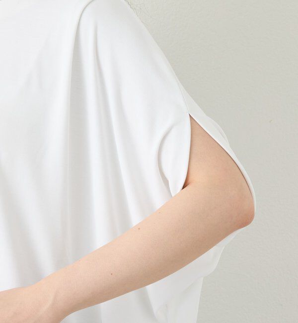  「【吸水速乾/遮熱/接触冷感/洗濯機洗い可】クールタッチポンチョカットソー」|Tシャツ・カットソー|