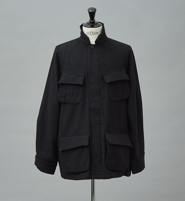 ABAHOUSE「【GUNG HO/ガンホー】 vietnam era style bdu/ファテ」|ミリタリー・モッズコート|ブラック
