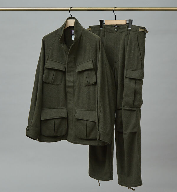 ABAHOUSE「【GUNG HO/ガンホー】 vietnam era style bdu/ファテ」|ミリタリー・モッズコート|