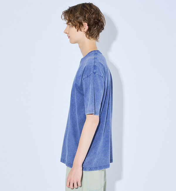 ABAHOUSE「【ピグメント加工】クルーネック半袖Ｔシャツ」|Tシャツ・カットソー|