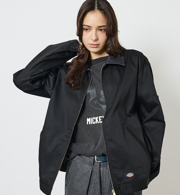 ABAHOUSE「【Dickies / ディッキーズ】Twill Eisenhower Jacke」|ブルゾン・スタジャン|