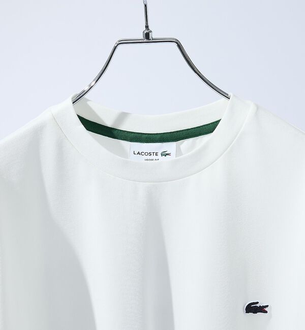 ABAHOUSE「【LACOSTE / ラコステ】BACK PRINT BASIC TEE / バ」|Tシャツ・カットソー|
