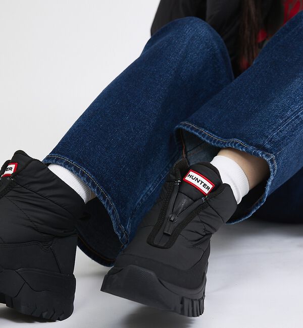 Rouge vif「【HUNTER/ハンター】INTREPID WANDERER SNOW BOOT」|ショートブーツ|