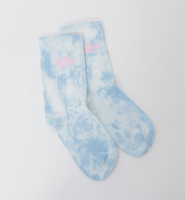 SOFFITTO「【adidas Originals/アディダスオリジナルス】タイダイ クルーソックス 3足組」|ソックス|