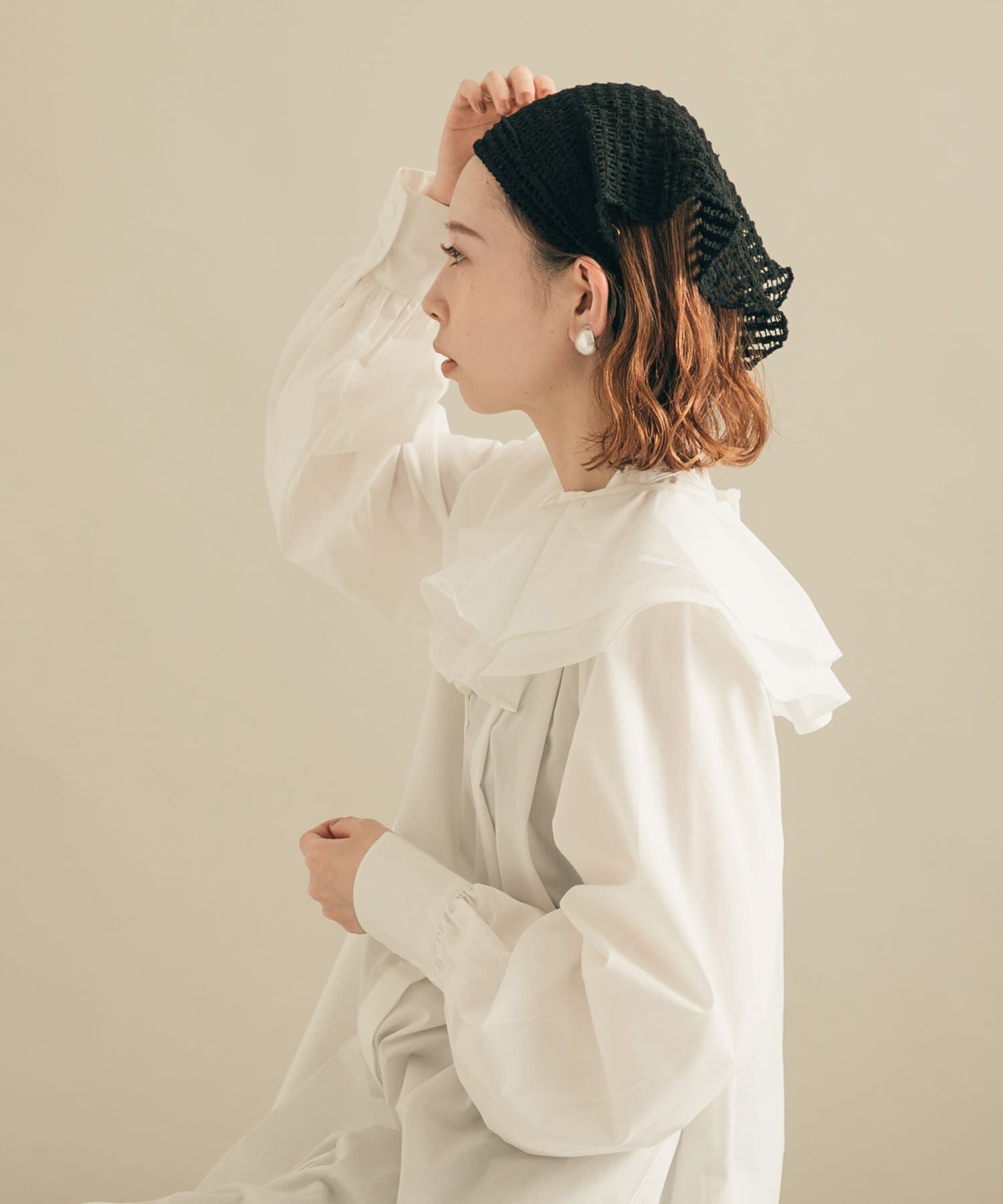 SMELLY「メッシュヘッドスカーフ」|ヘアバンド|