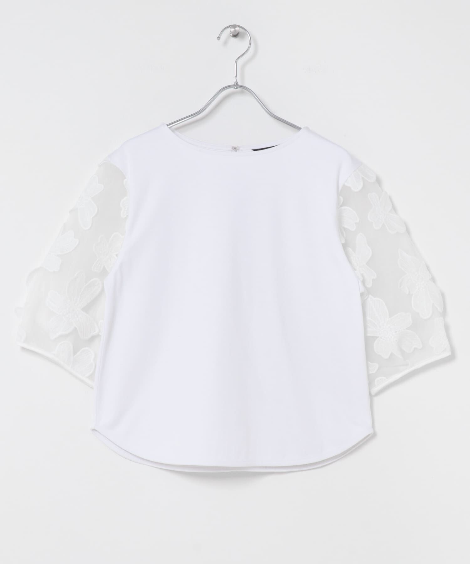 URBAN RESEARCH ROSSO「『WEB/一部店舗限定』フラワードッキングカットソー」|Tシャツ・カットソー|