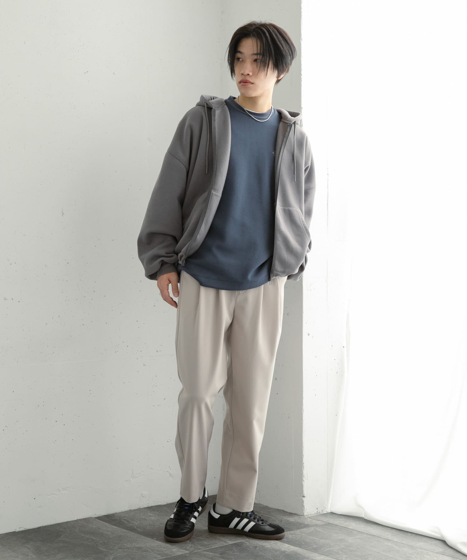SENSE OF PLACE by URBAN RESEARCH「『イージーケア』ダブルタックテーパードパンツ」|その他|