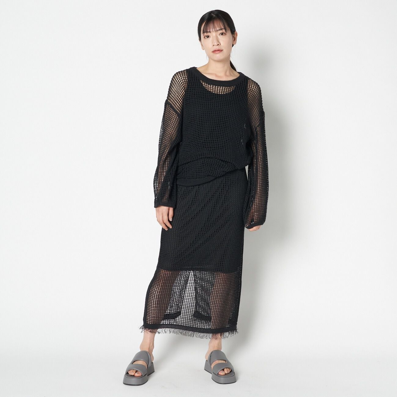 HELIOPOLE「HELIOPOLE STRETCH PONTE TANK TOP」|Tシャツ・カットソー|