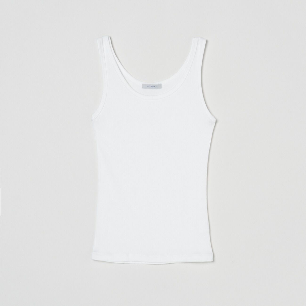 HELIOPOLE「HELIOPOLE RIB TANK TOP」|Tシャツ・カットソー|ホワイト
