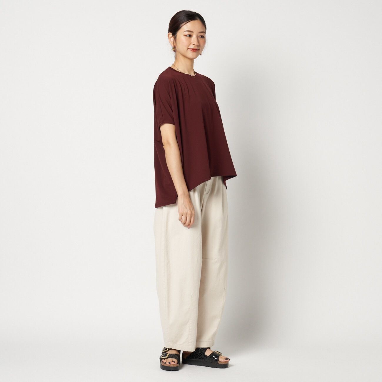  「three dots DOLMAN LOOSE TEE」|Tシャツ・カットソー|