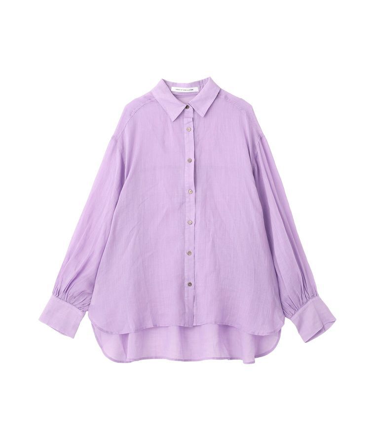 GARAGE OF GOOD CLOTHING「リネンギャザースリーブブラウス」|シャツ・ブラウス|