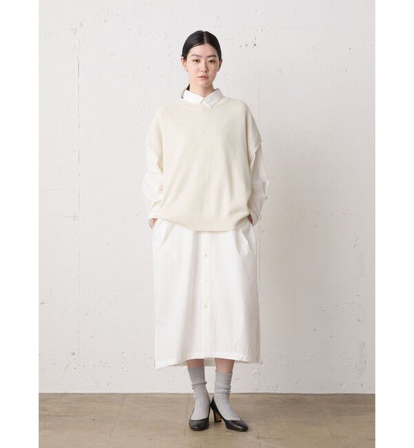 MidiUmi「MidiUmi コクーンニットベスト」|ベスト・ジレ|