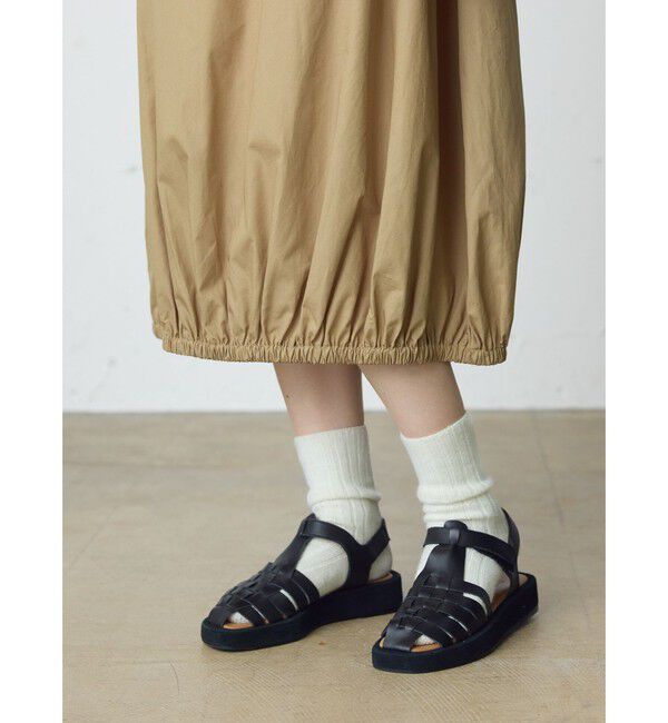 MidiUmi「MidiUmi コクーンノースリーブワンピース」|ワンピース|