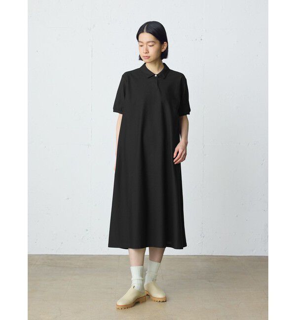 MidiUmi「MidiUmi ポロフレアワンピース」|ワンピース|