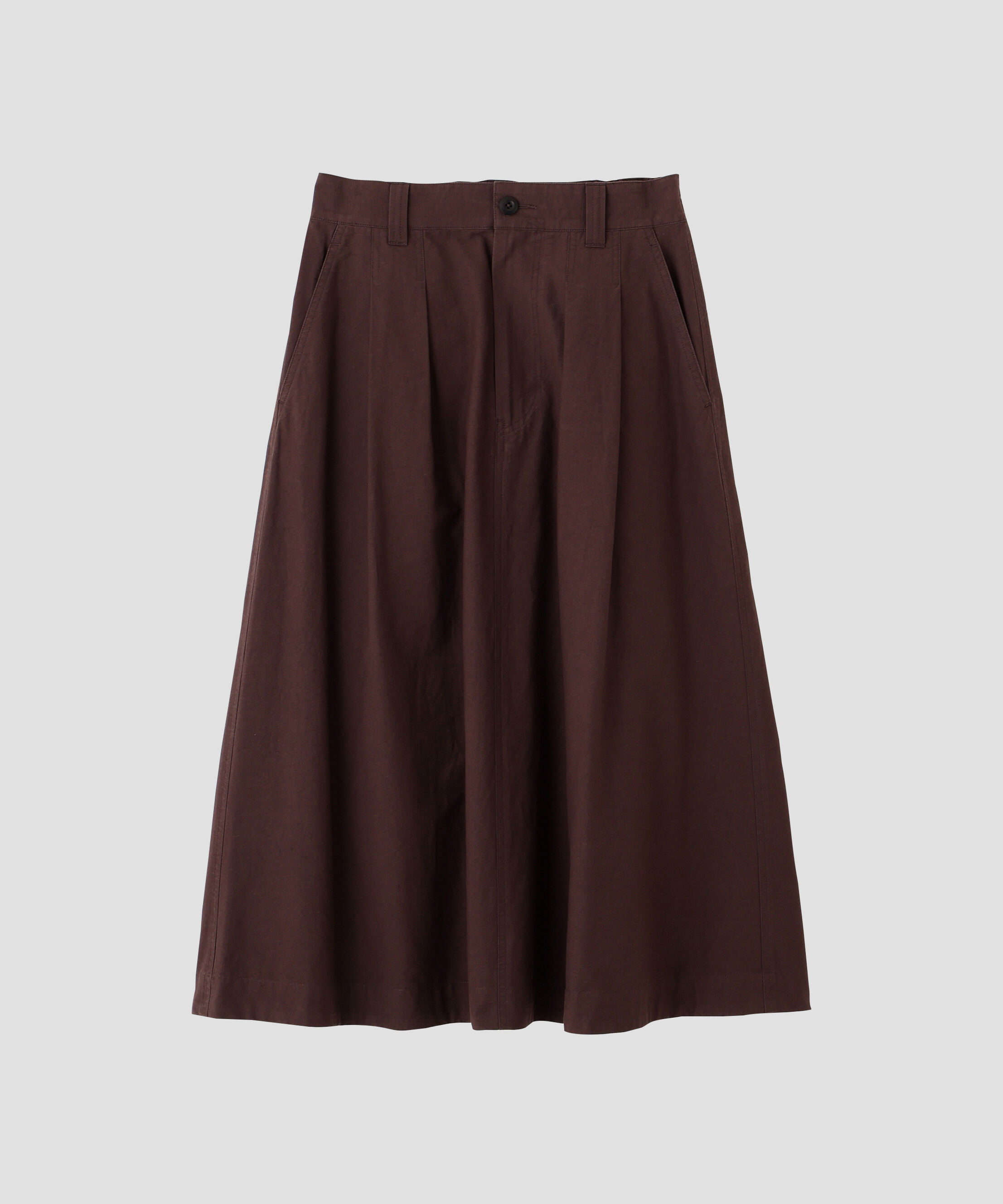 MHL.「LIGHTWEIGHT COTTON NYLON TWILL SKIRT」|スカート|