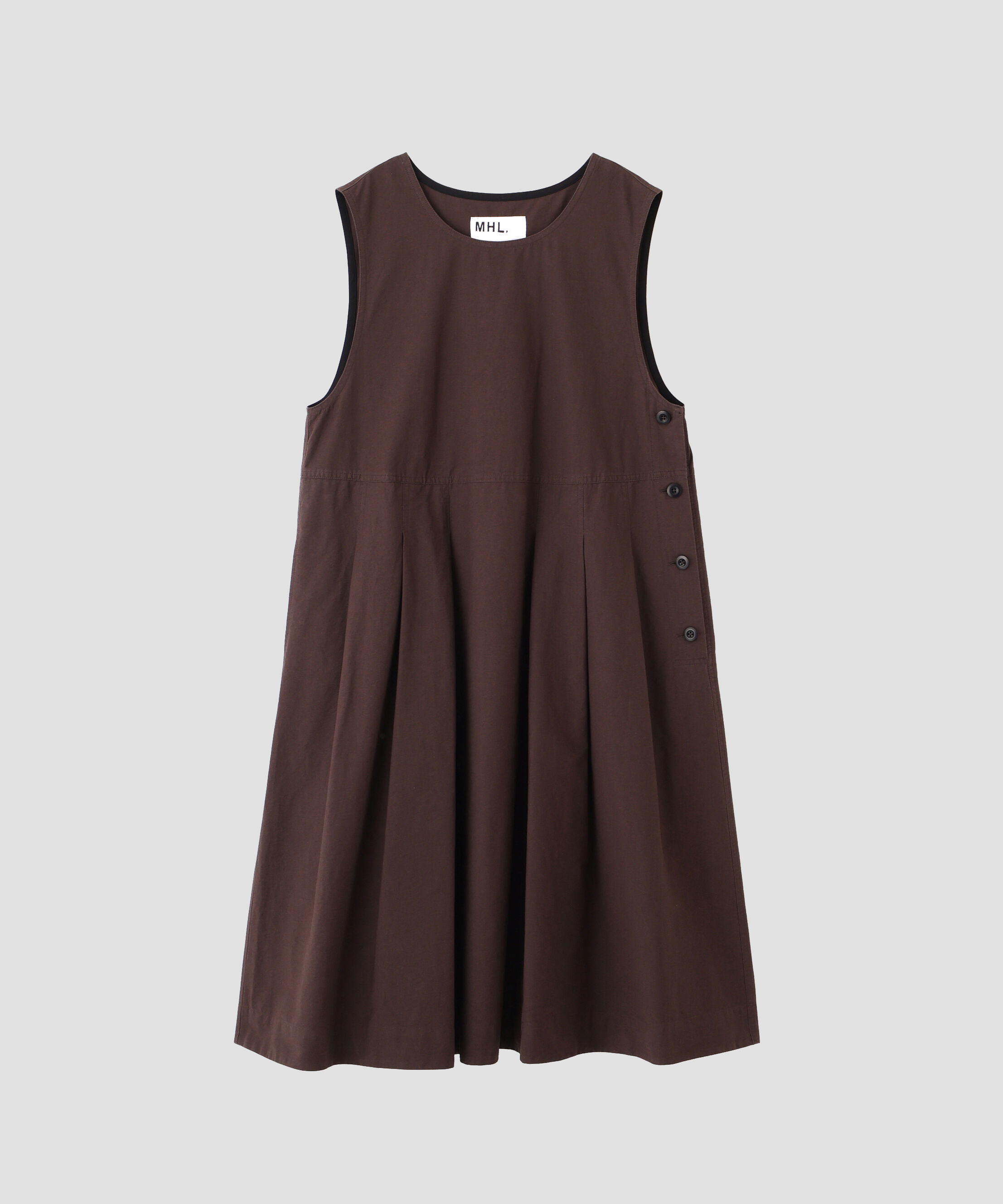 MHL.「LIGHTWEIGHT COTTON NYLON TWILL DRESS」|ワンピース|