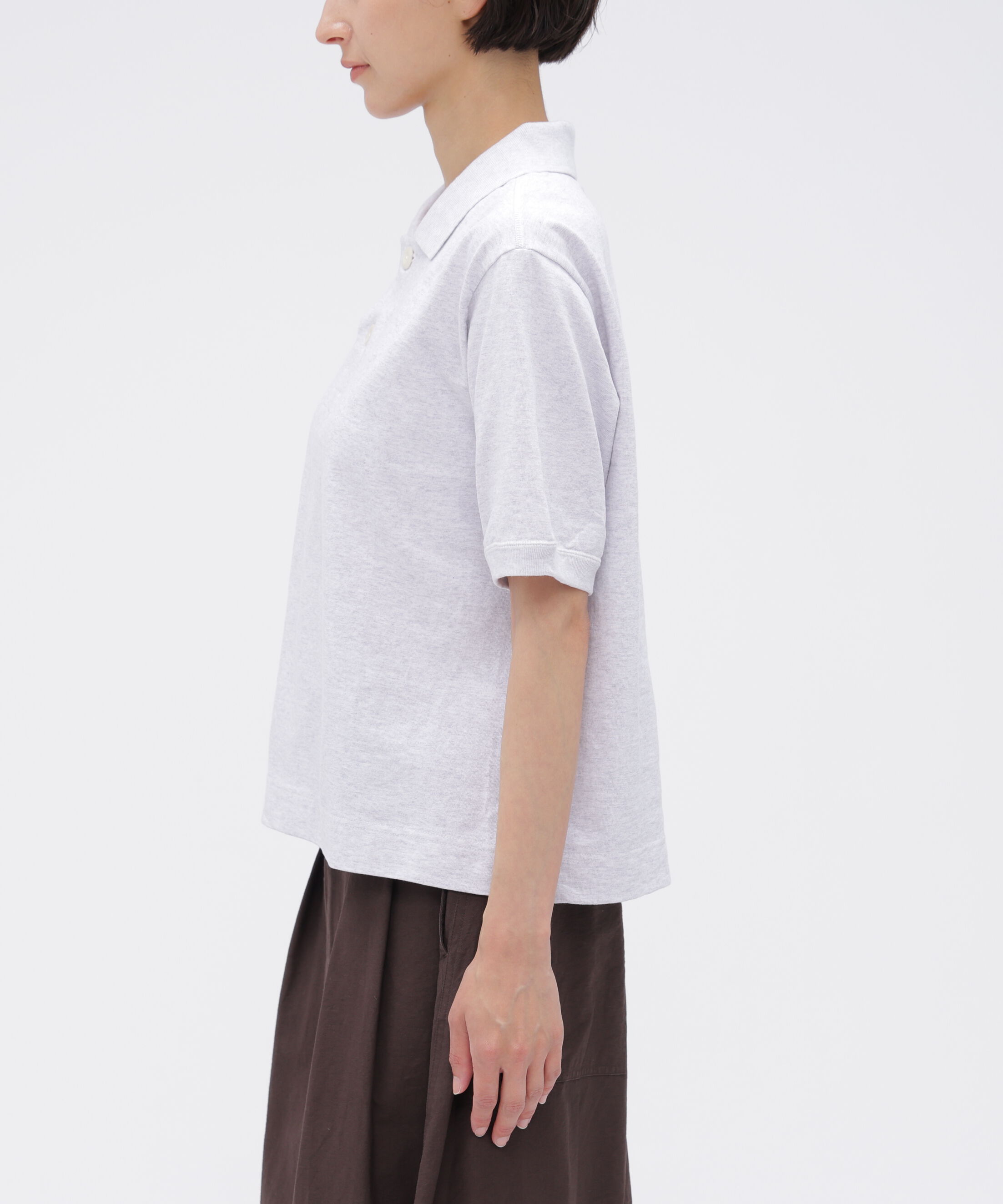 MHL.「MARL COTTON JERSEY TOP」|Tシャツ・カットソー|