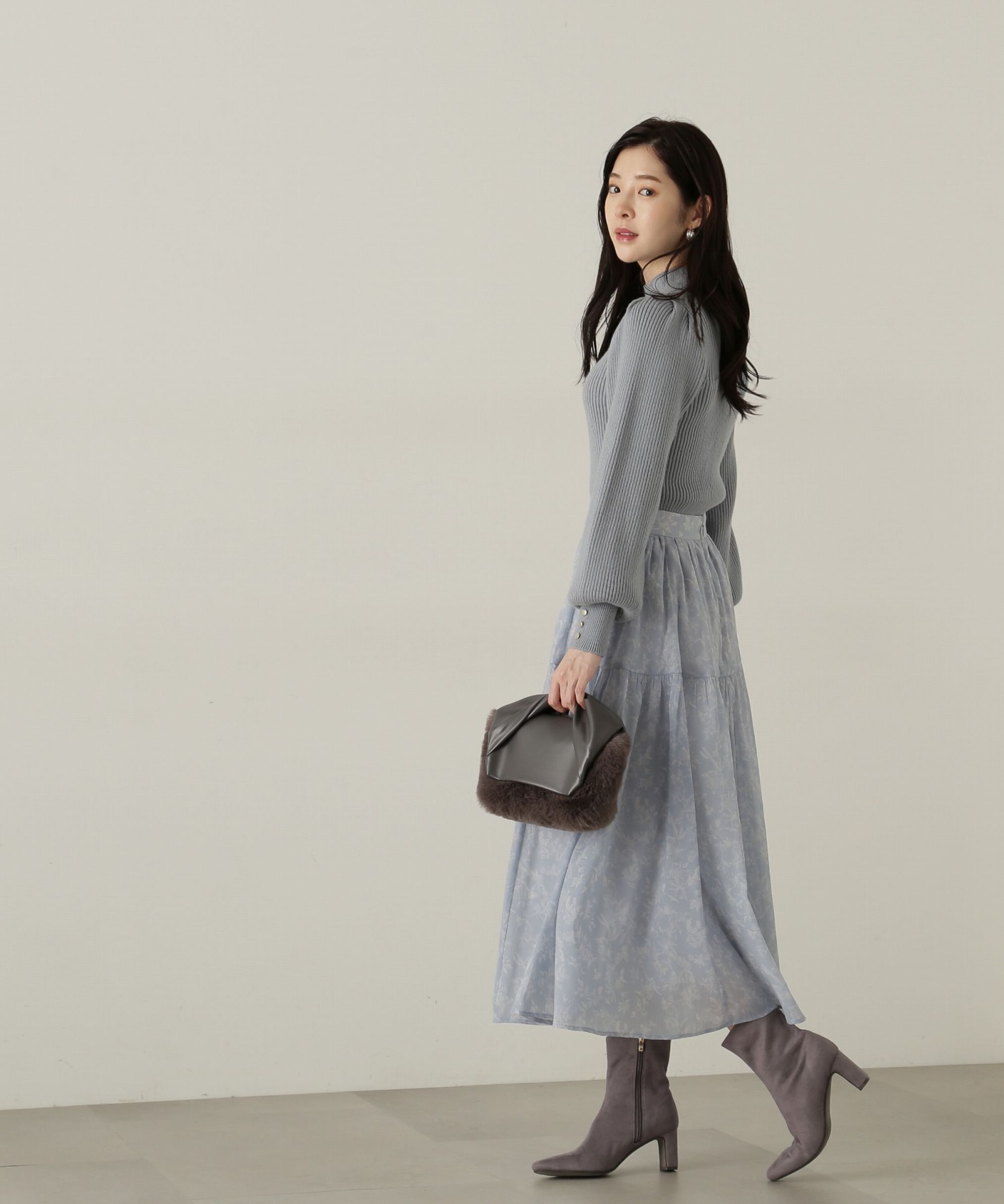 PROPORTION BODY DRESSING「シアーニュアンススカート」|スカート|