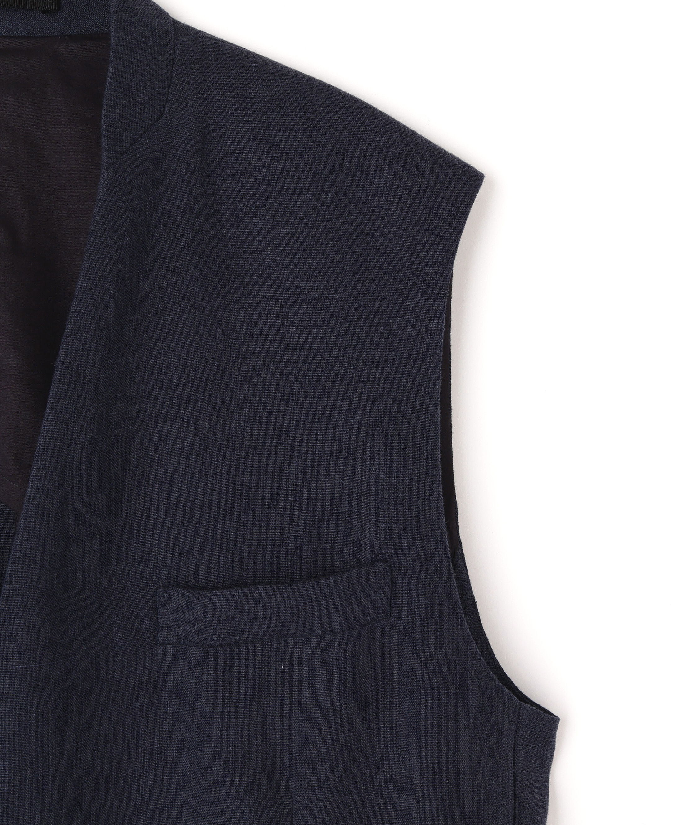 YLEVE 「YLEVE / LINEN DOUBLE CLOTH NO SLEEVE JACKET」|その他|