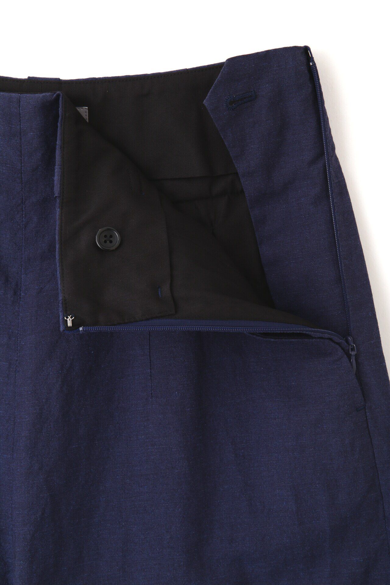  「YARN DYE WOOL LINEN」|キュロット|
