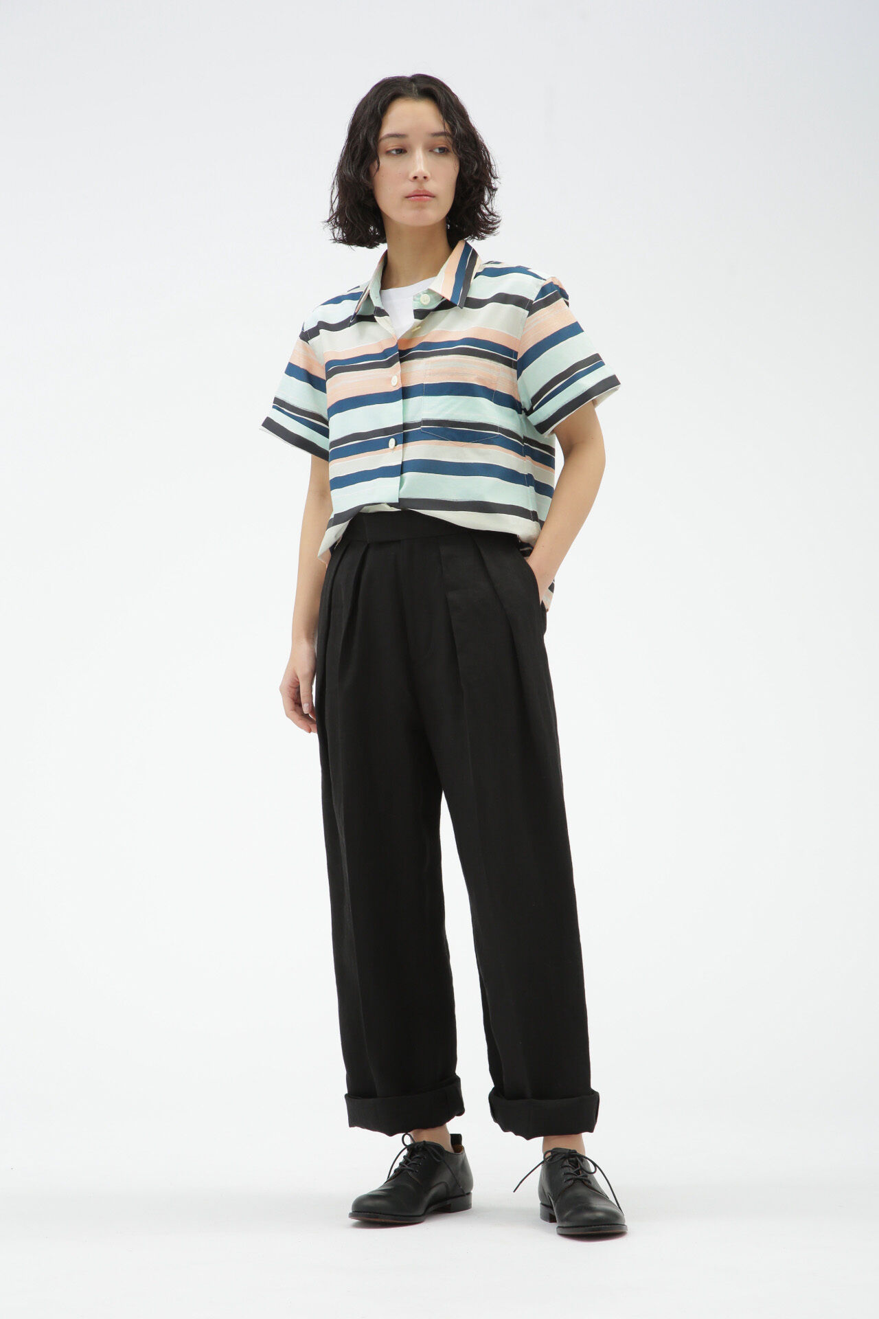  「COMPACT LINEN TROUSERS」|その他|