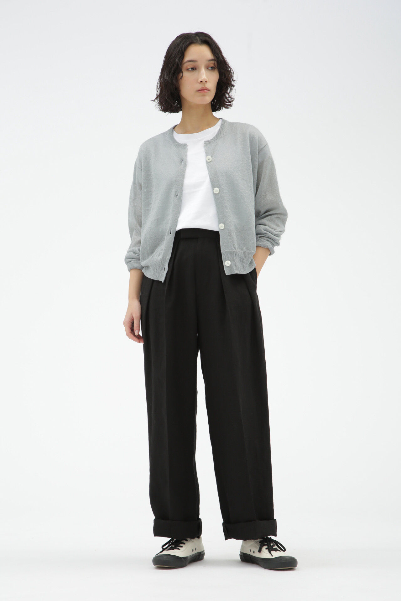  「COMPACT LINEN TROUSERS」|その他|