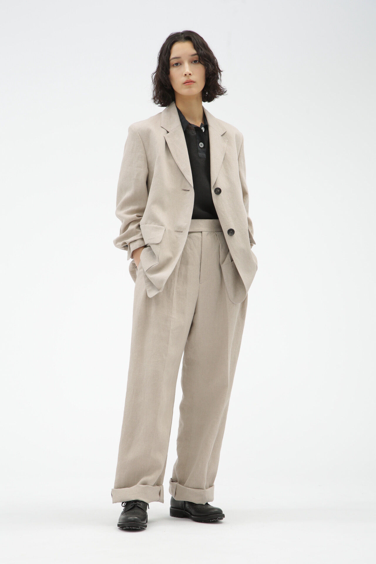 「COMPACT LINEN TROUSERS」|その他|NATURAL2