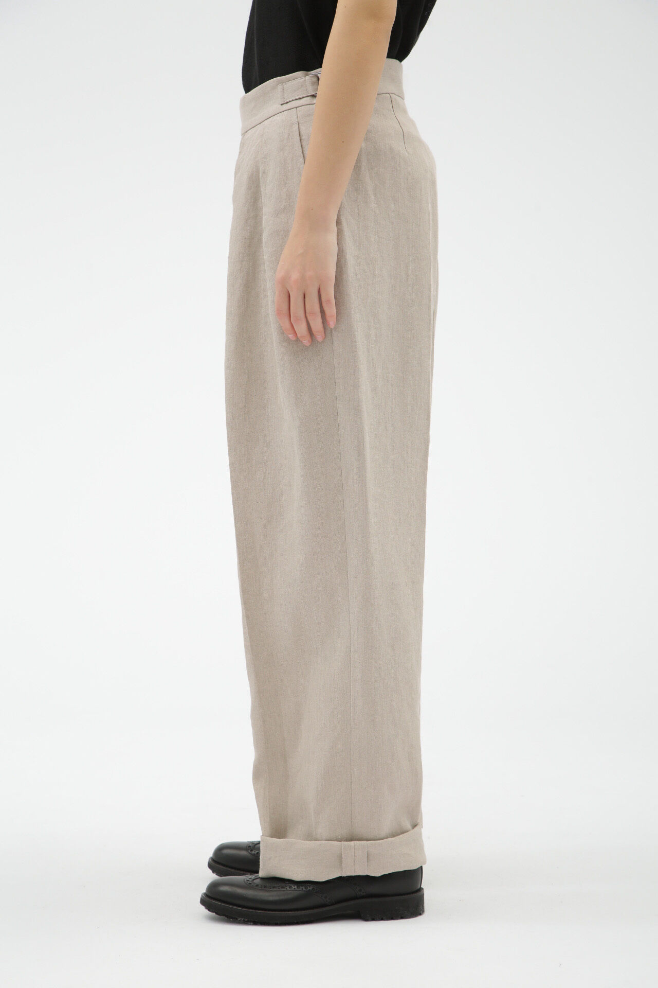  「COMPACT LINEN TROUSERS」|その他|