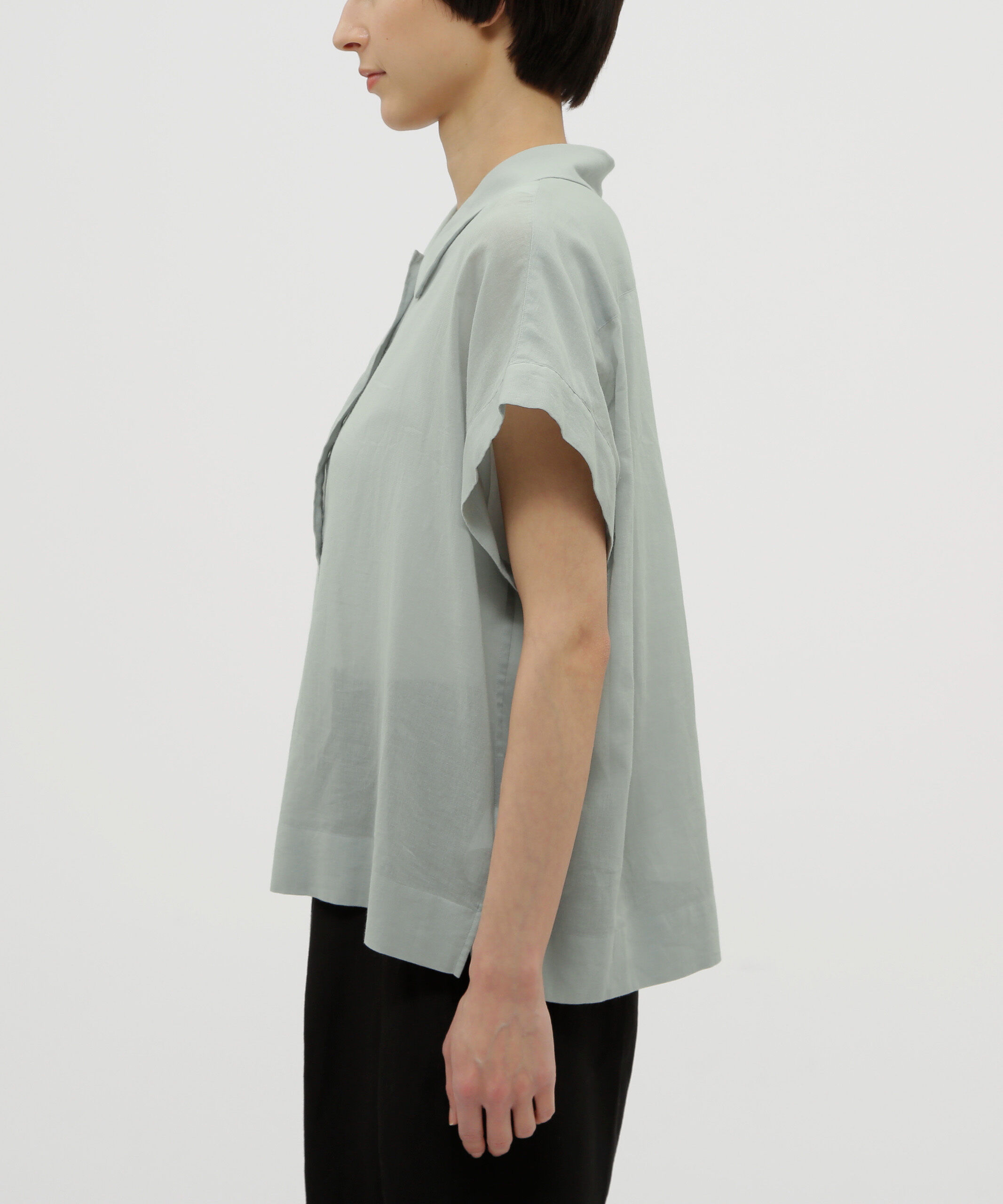  「COTTON CHIFFON SHIRT」|シャツ・ブラウス|