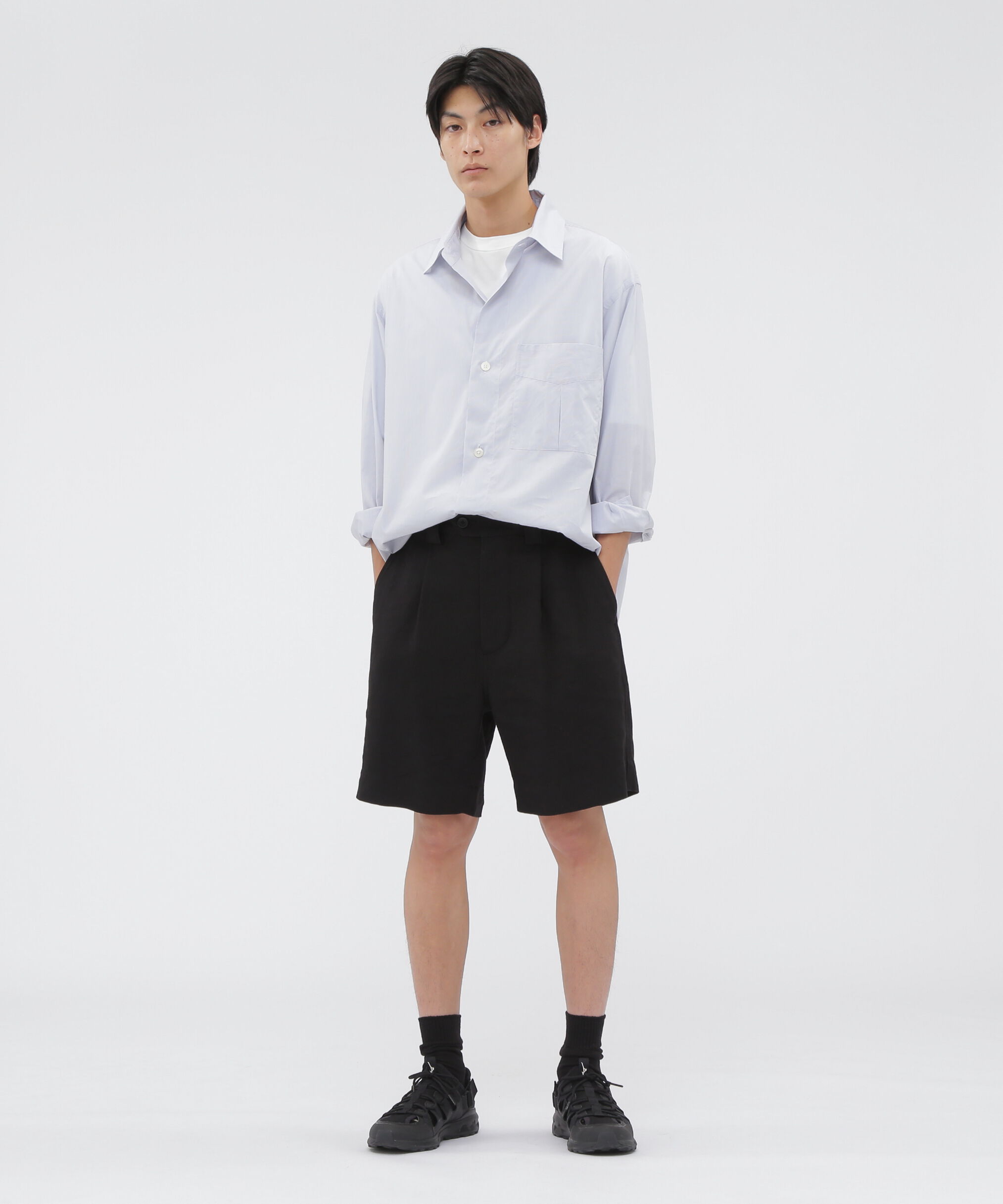 MARGARET HOWELL「LINEN CANVAS TROUSERS」|その他|