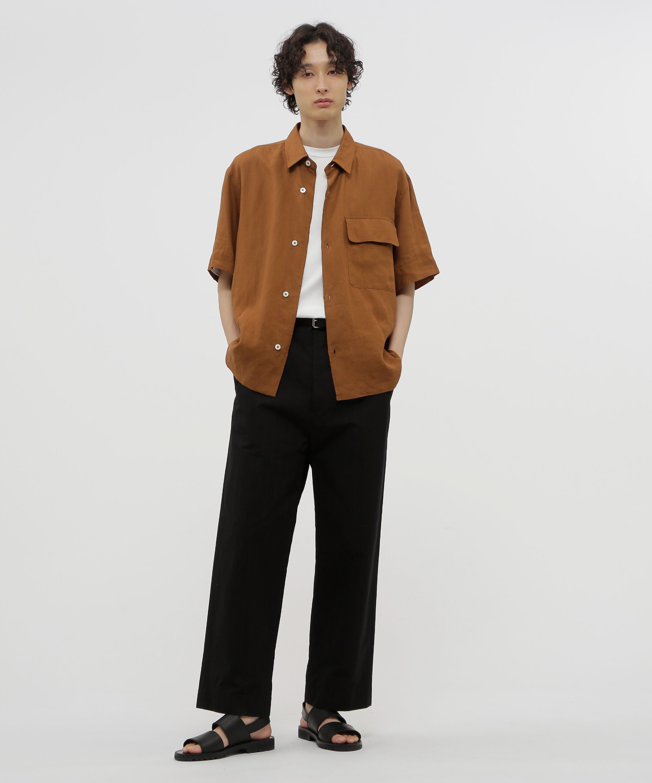 MARGARET HOWELL「SHIRTING LINEN SHIRT」|シャツ・ブラウス|