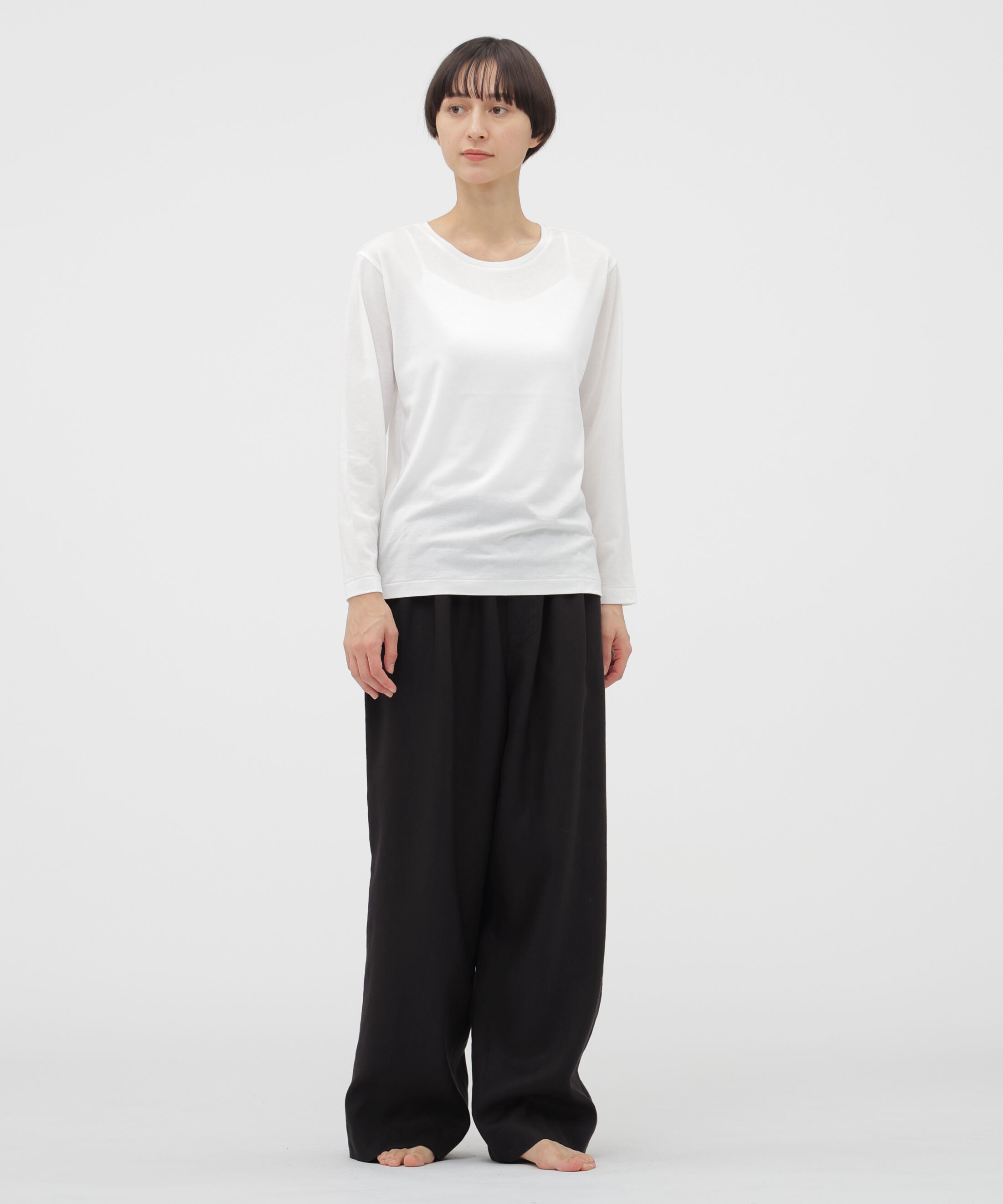 MARGARET HOWELL HOUSEHOLDGOODS「BRUSHED LINEN TWILL TROUSERS」|その他|