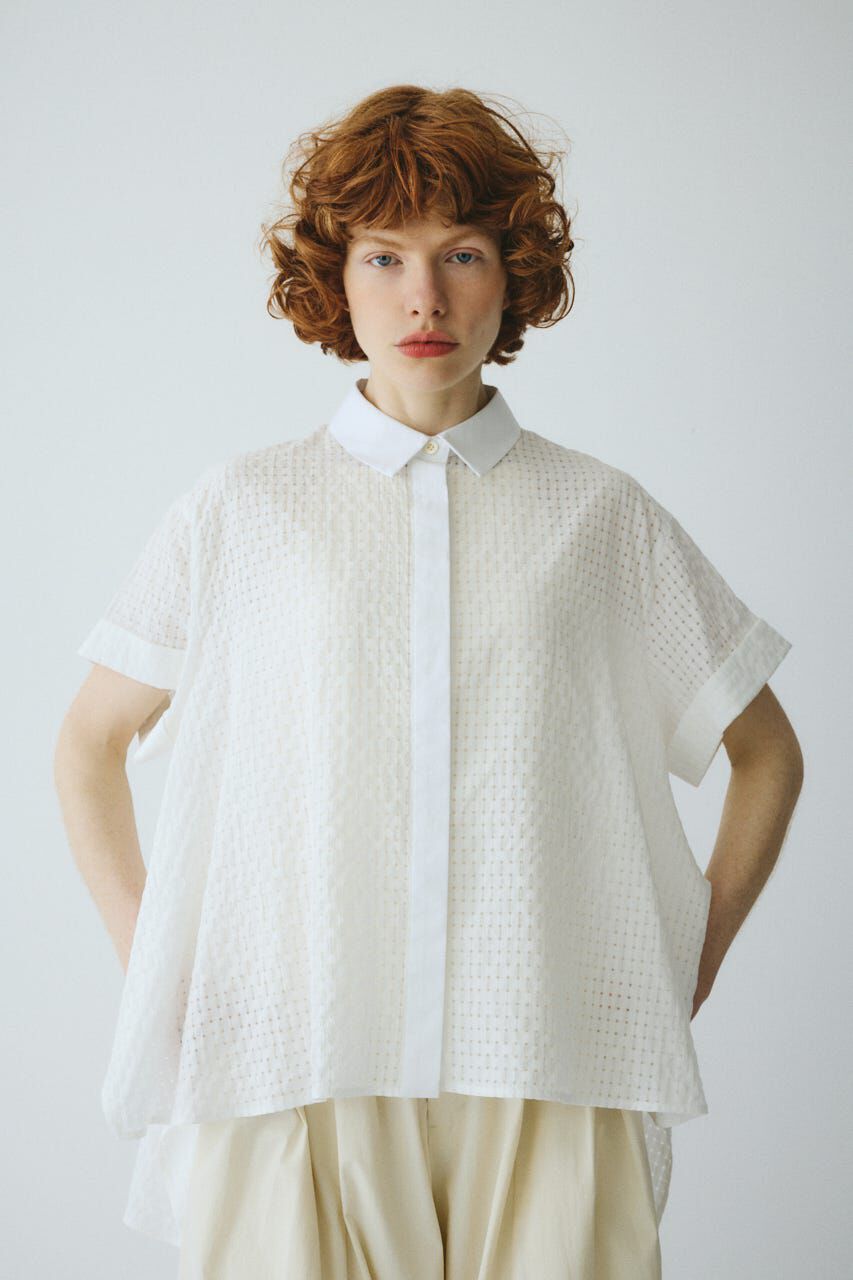 HeRIN.CYE「Back long shirt」|シャツ・ブラウス|