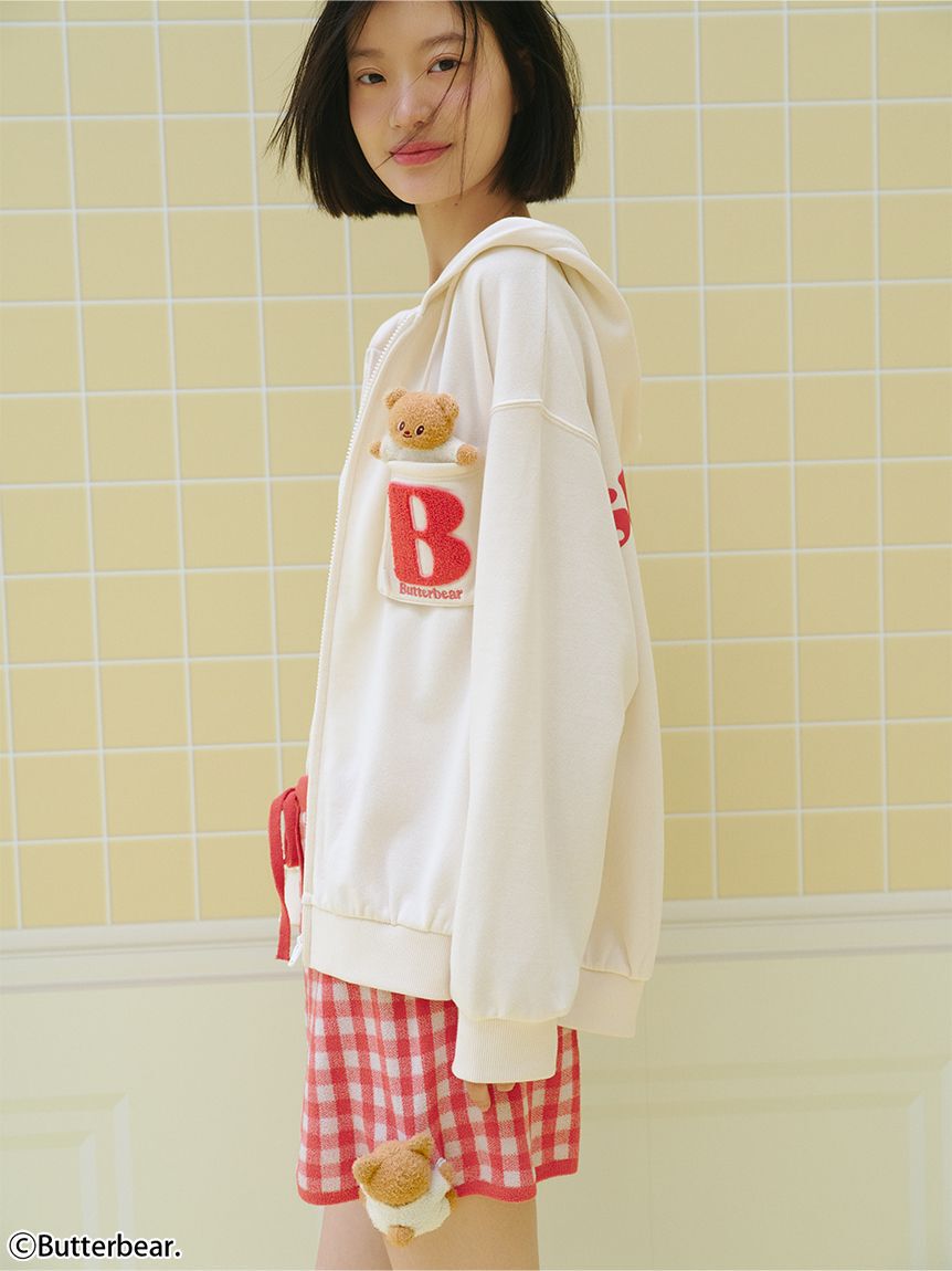 SNIDEL HOME「【BUTTERBEAR】パーカー」|ルームウェア|