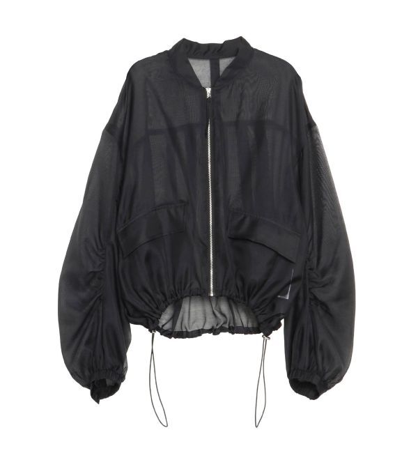 ELENDEEK「BACK TUCK SHEER BZ」|ブルゾン・スタジャン|