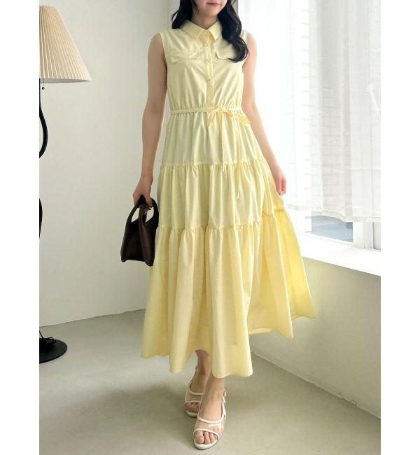 dazzlin「【WEB限定】コットンボリュームワンピース」|ワンピース|