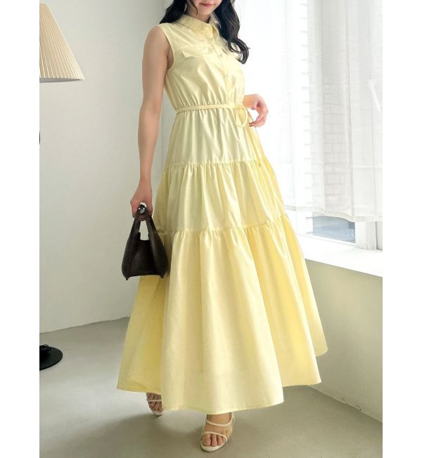 dazzlin「【WEB限定】コットンボリュームワンピース」|ワンピース|